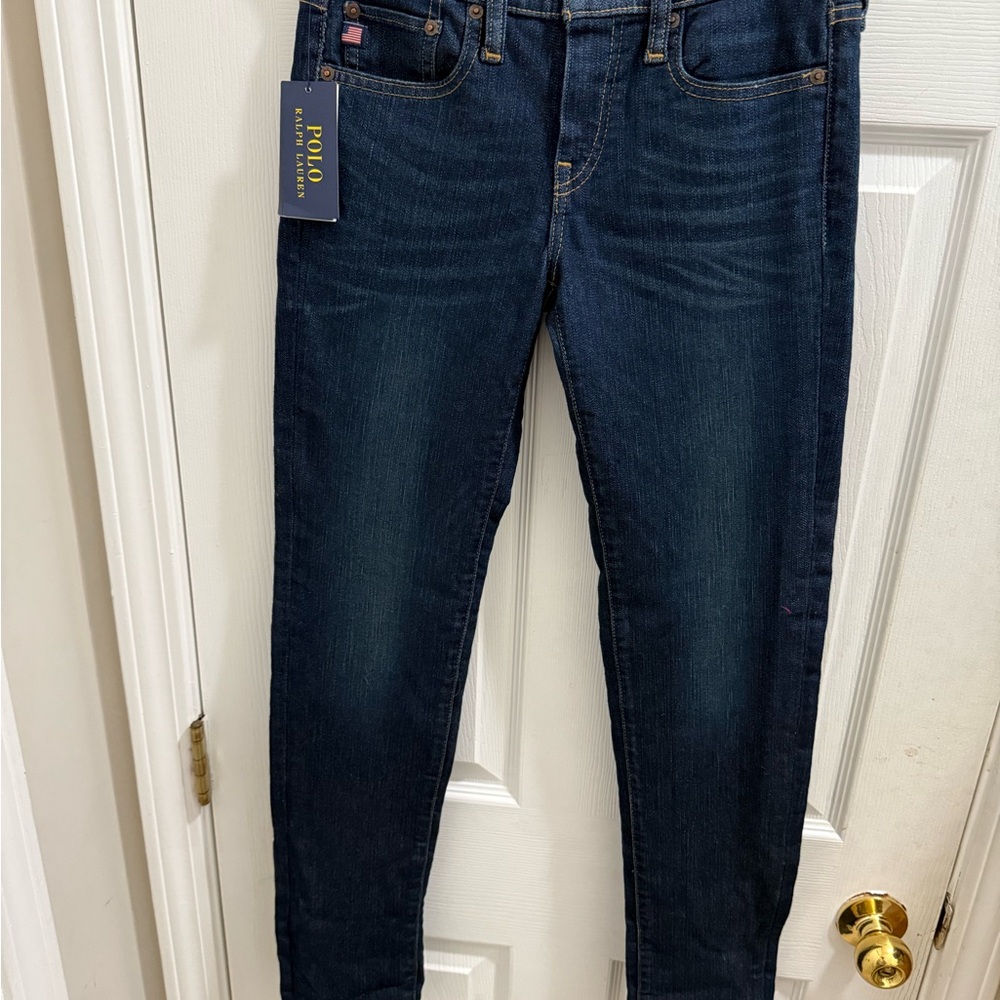 Polo Ralph Lauren Women's Blue Skinny Jeans